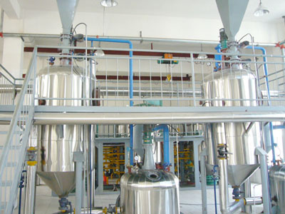 Palm Oil Refining Plant